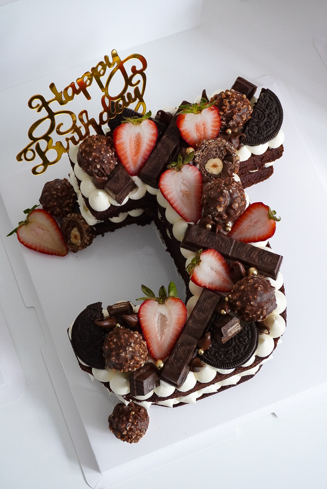 Custom Letter Cakes
