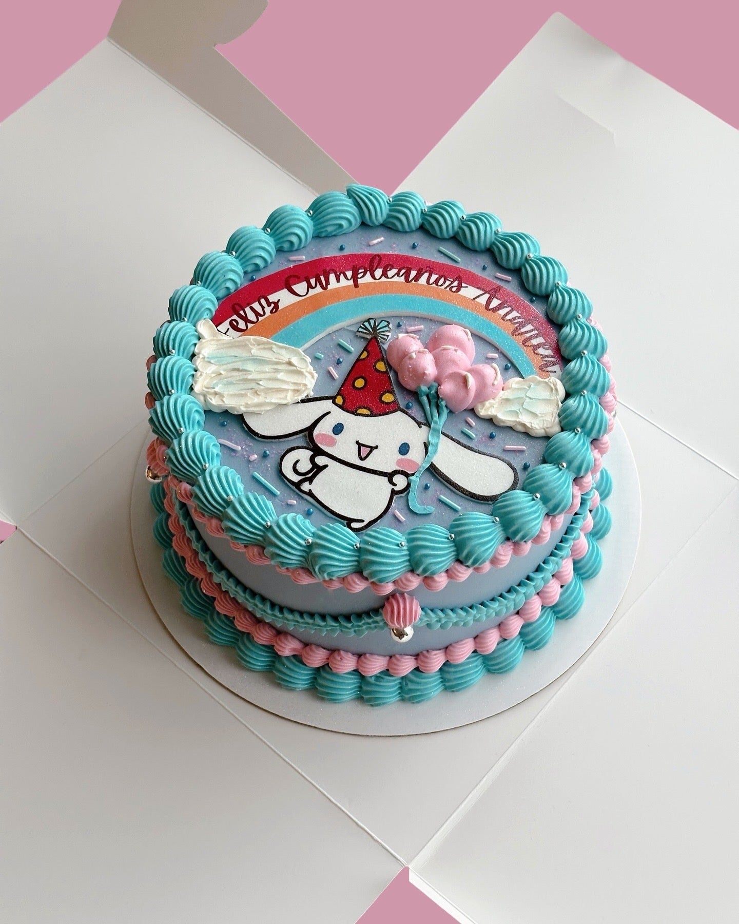 Printed Top Round Cakes