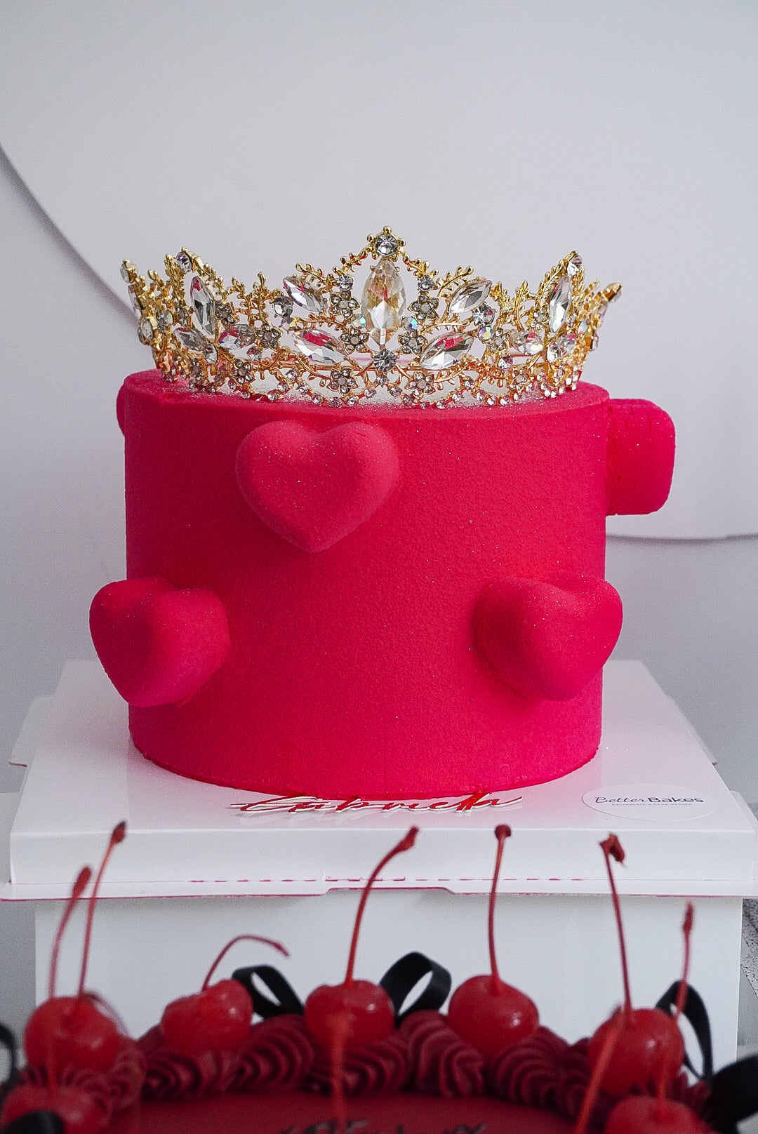 Velour Finish Custom Cakes