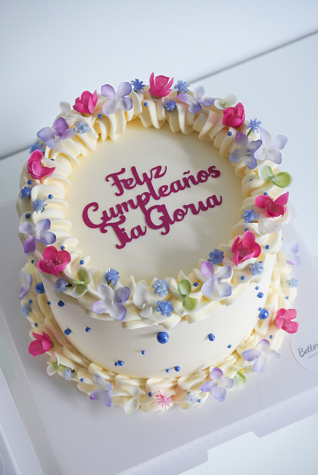 Floral Round Cakes