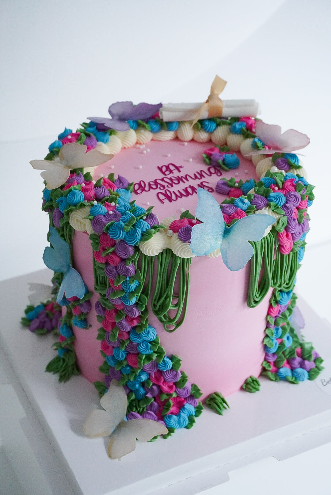 Extra Decorations Custom Round Cakes