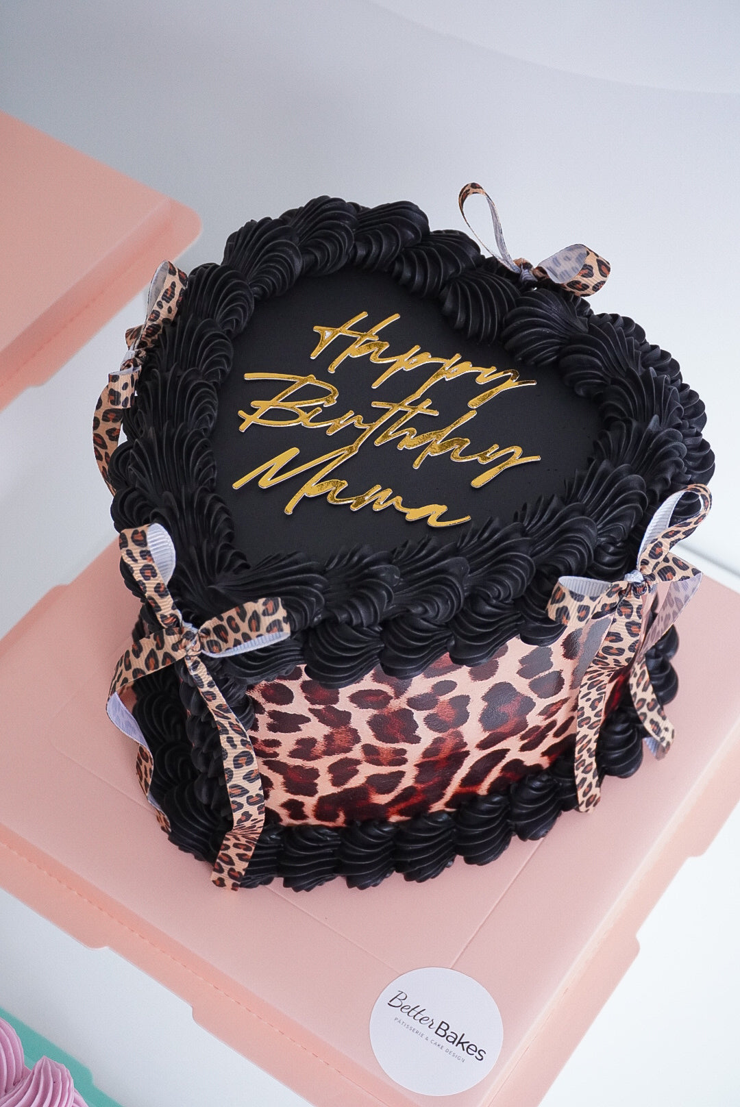 Animal Print Custom Cakes