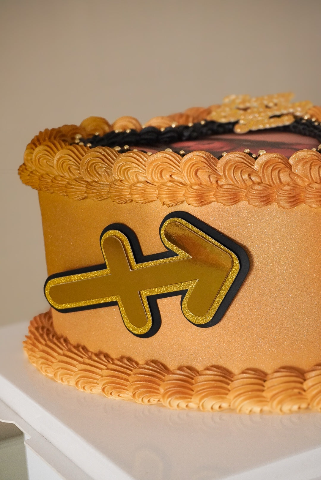 Metallic Coated Custom Cakes