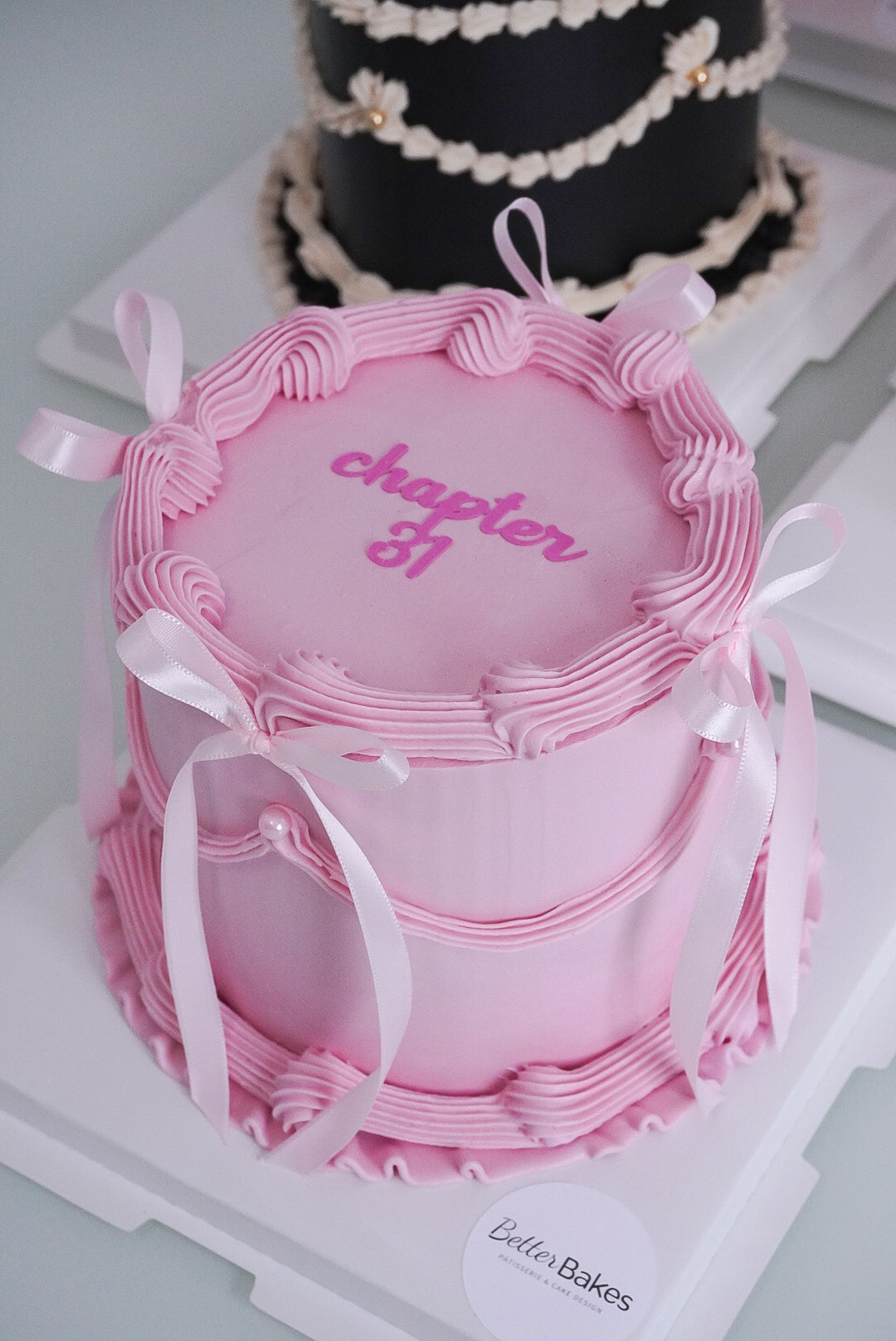 Pink Custom Round Cakes