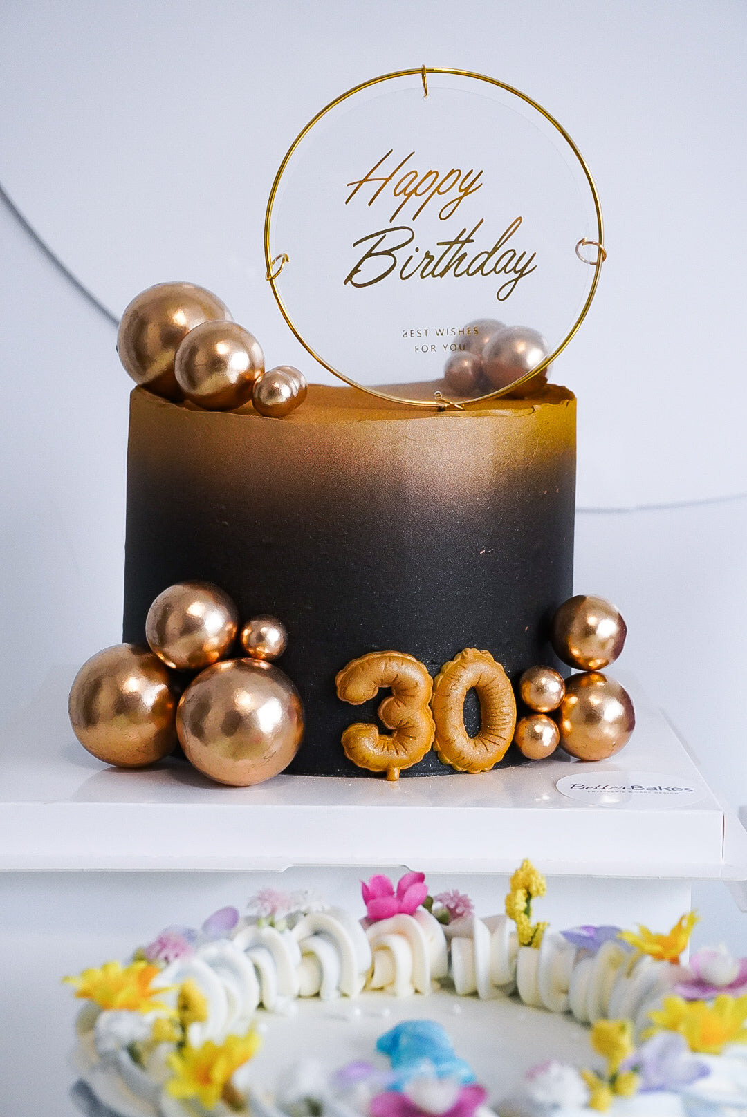 Extra Decorations Custom Round Cakes