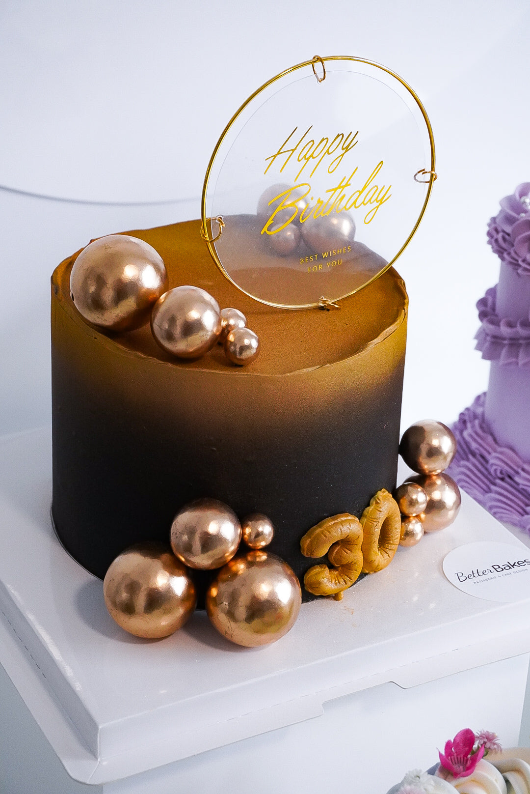 Extra Decorations Custom Round Cakes