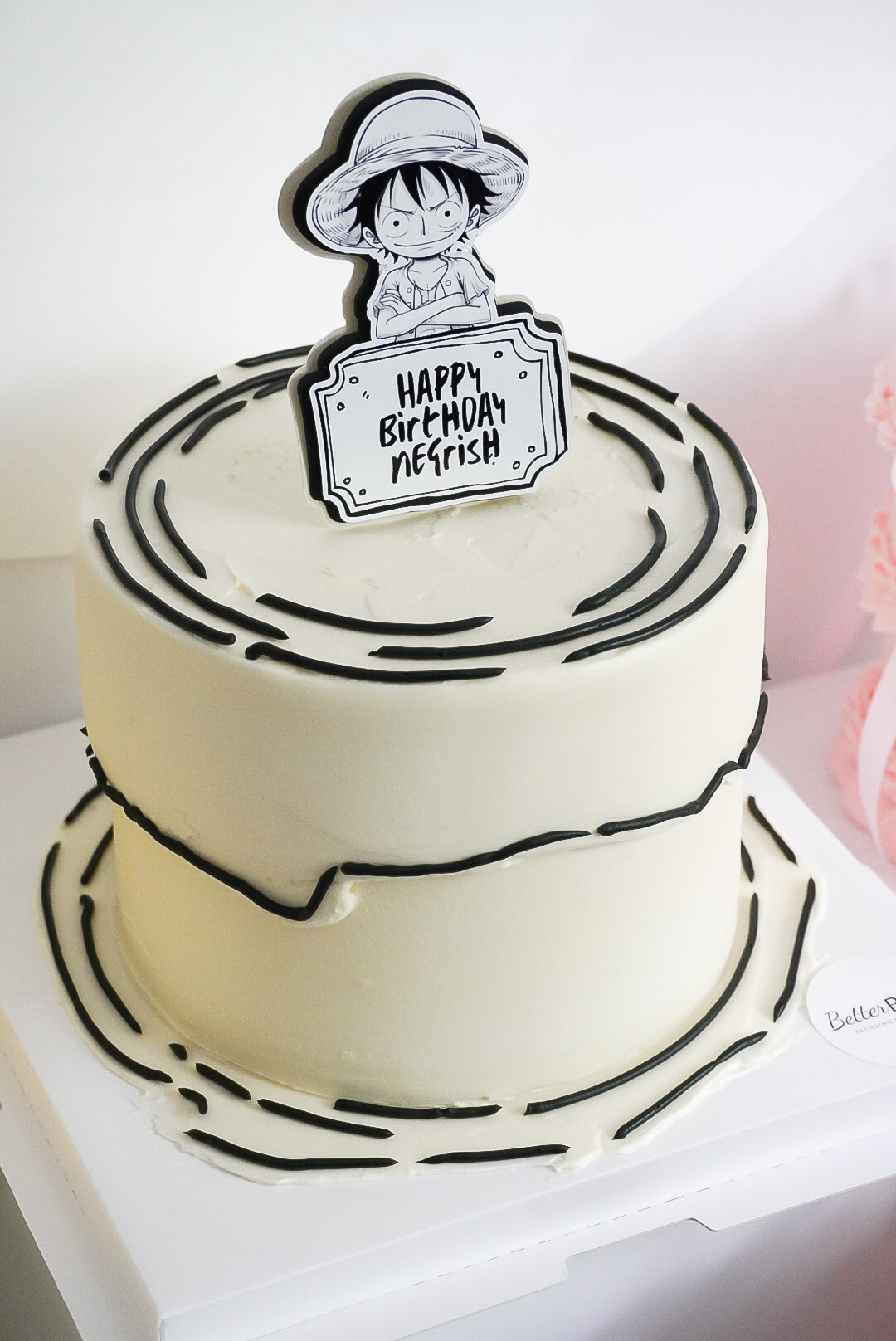 Comic 2D Cake