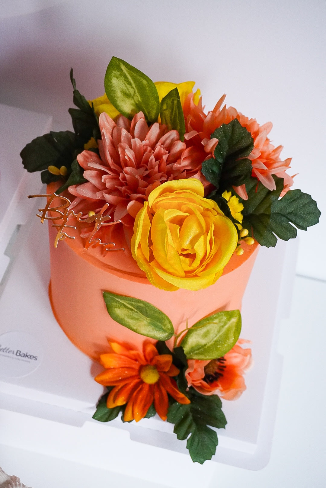 Extra Decorations Custom Round Cakes