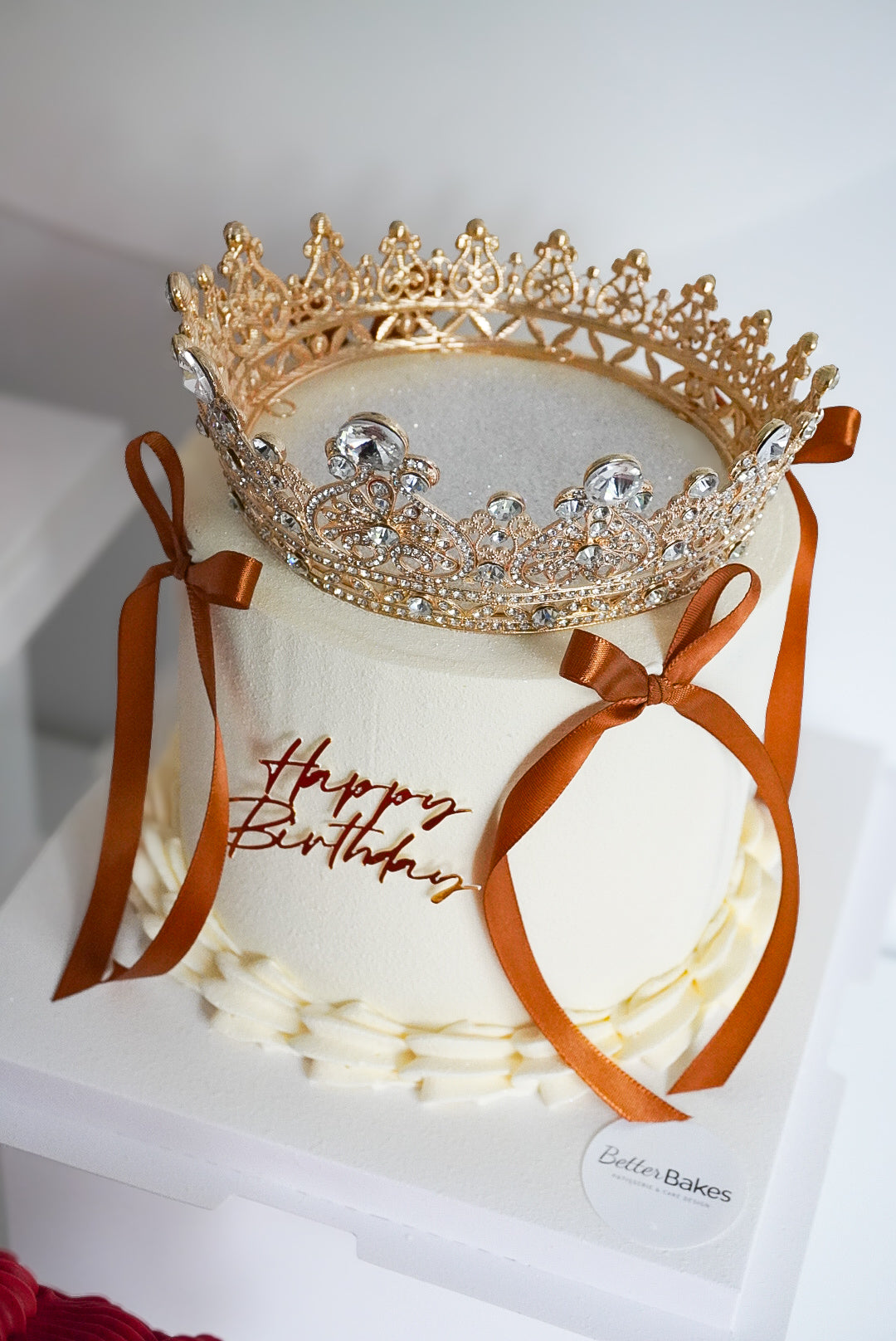 Velour Finish Custom Cakes