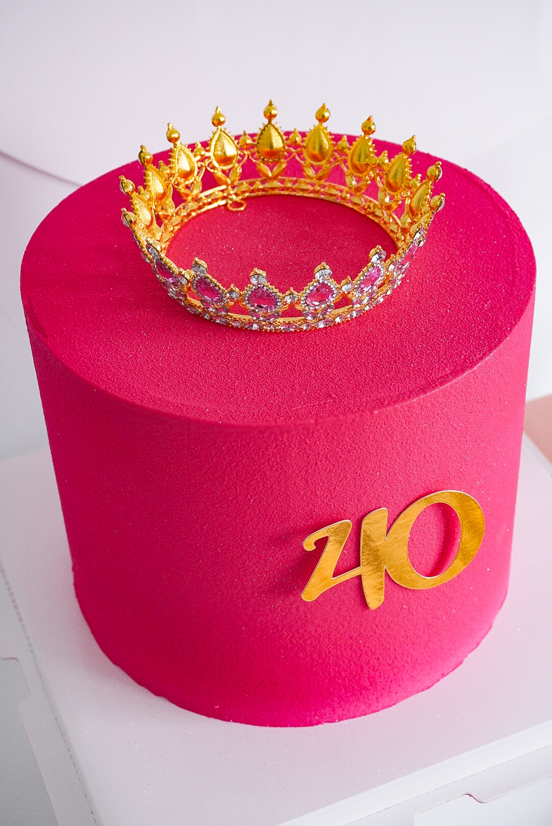 Velour Finish Custom Cakes