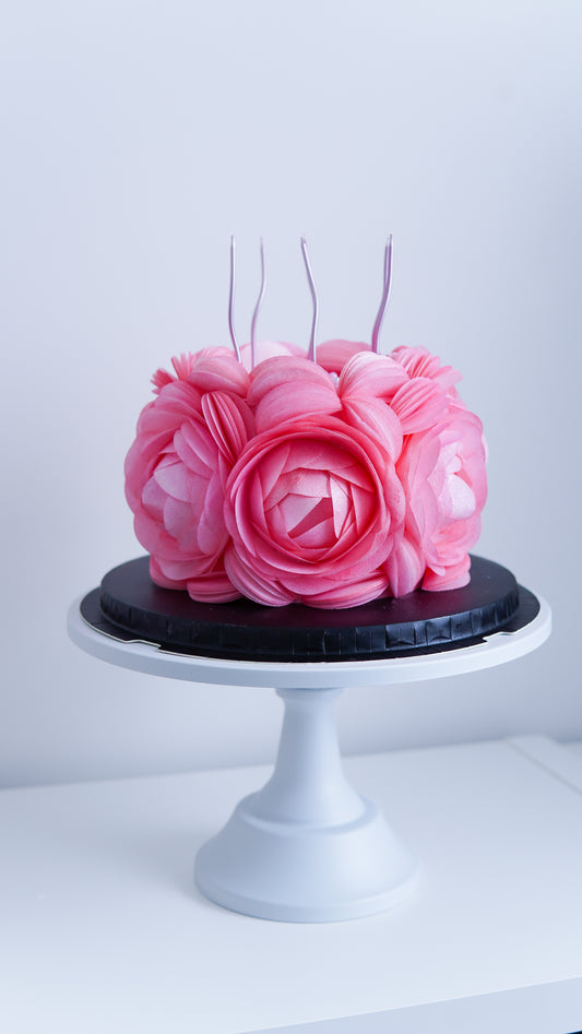 Flower Wafer Paper Cakes