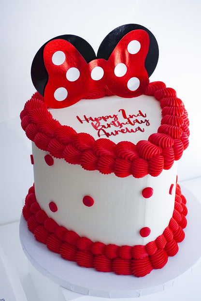 Themed Custom Heart Cakes