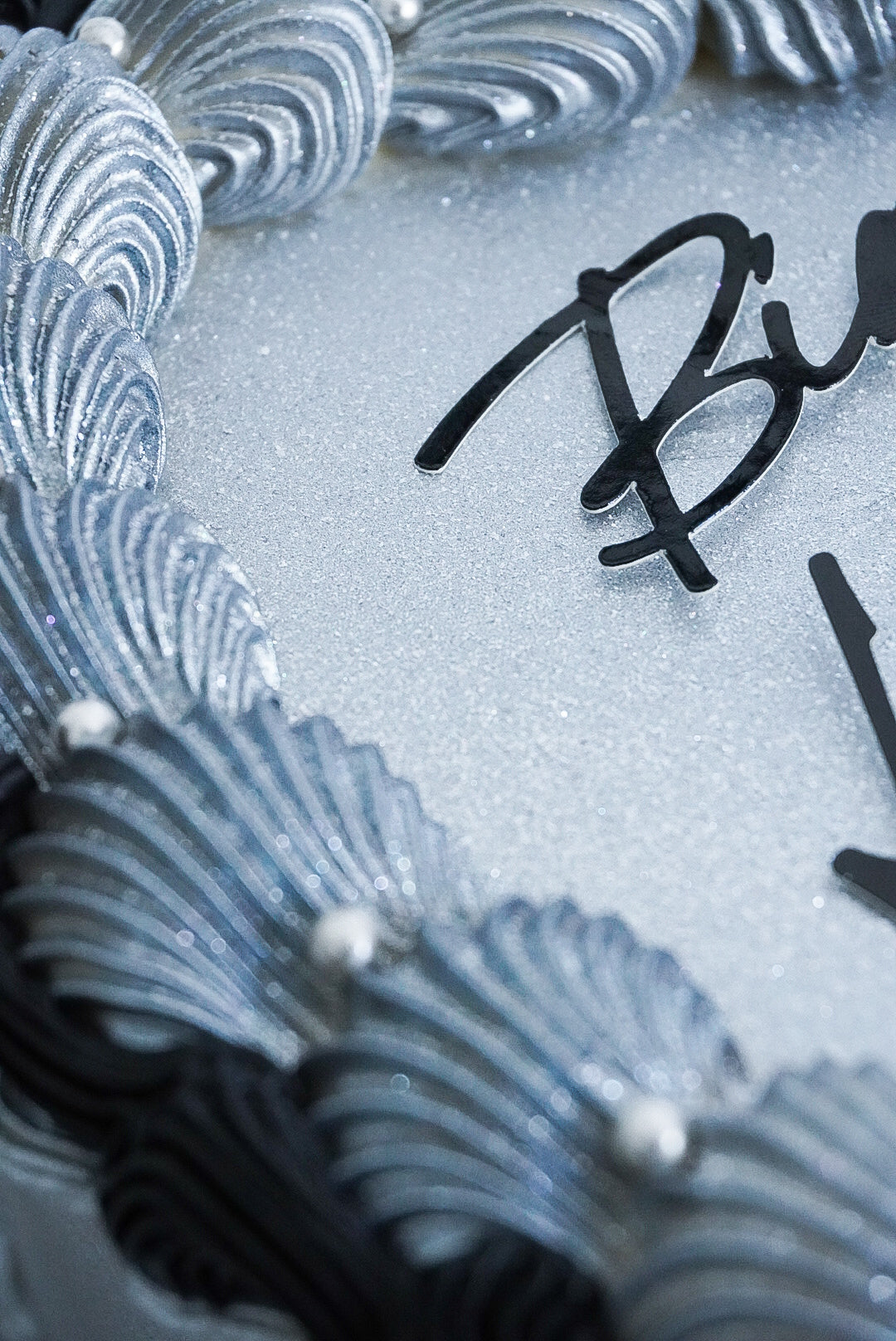 Metallic Coated Custom Cakes