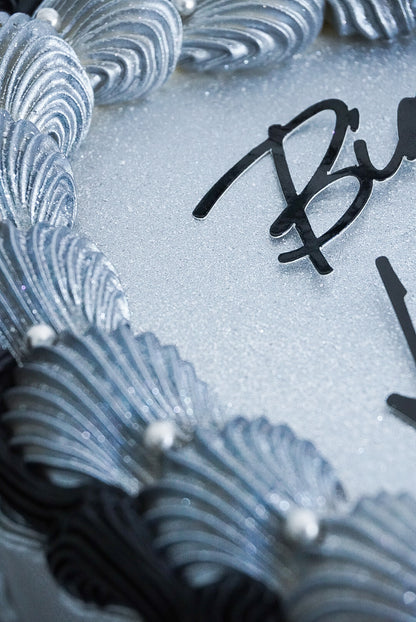 Metallic Coated Custom Cakes