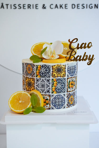 Picture Collage Round Cakes