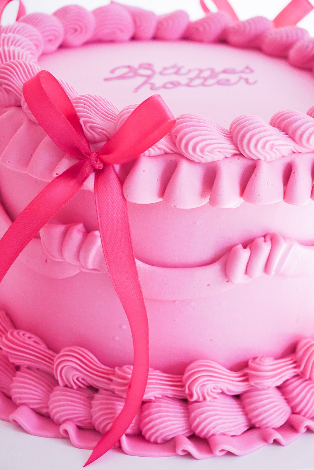 Pink Custom Round Cakes