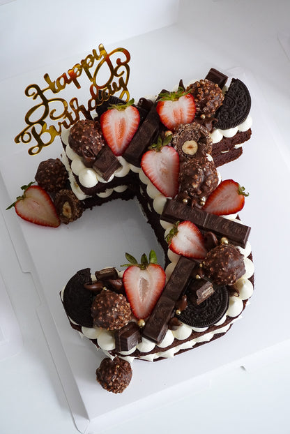 Custom Letter Cakes