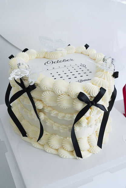 Calendar Custom Heart Cakes