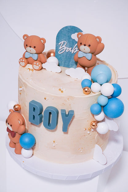 Extra Decorations Custom Round Cakes