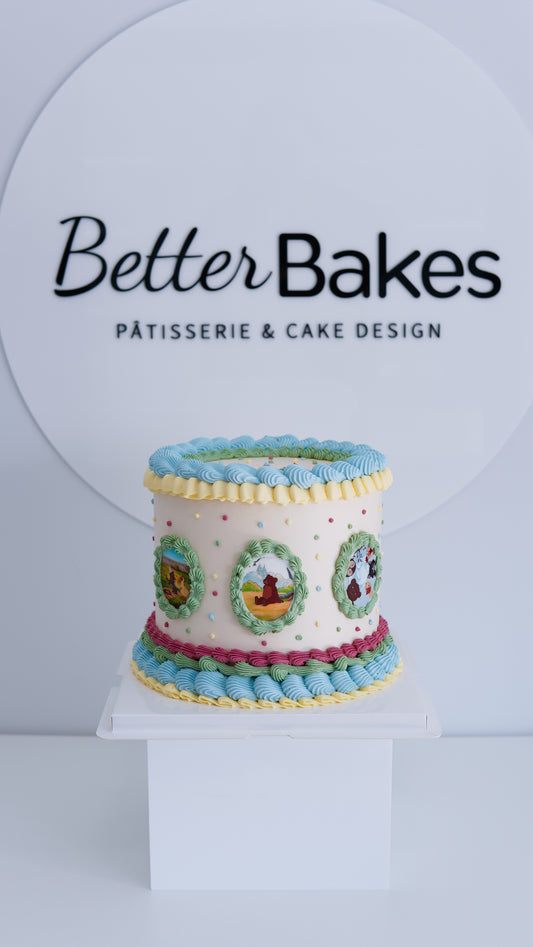 Extra Decorations Custom Round Cakes