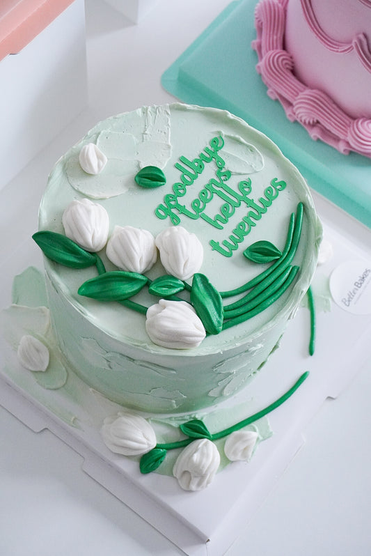 Extra Decorations Custom Round Cakes