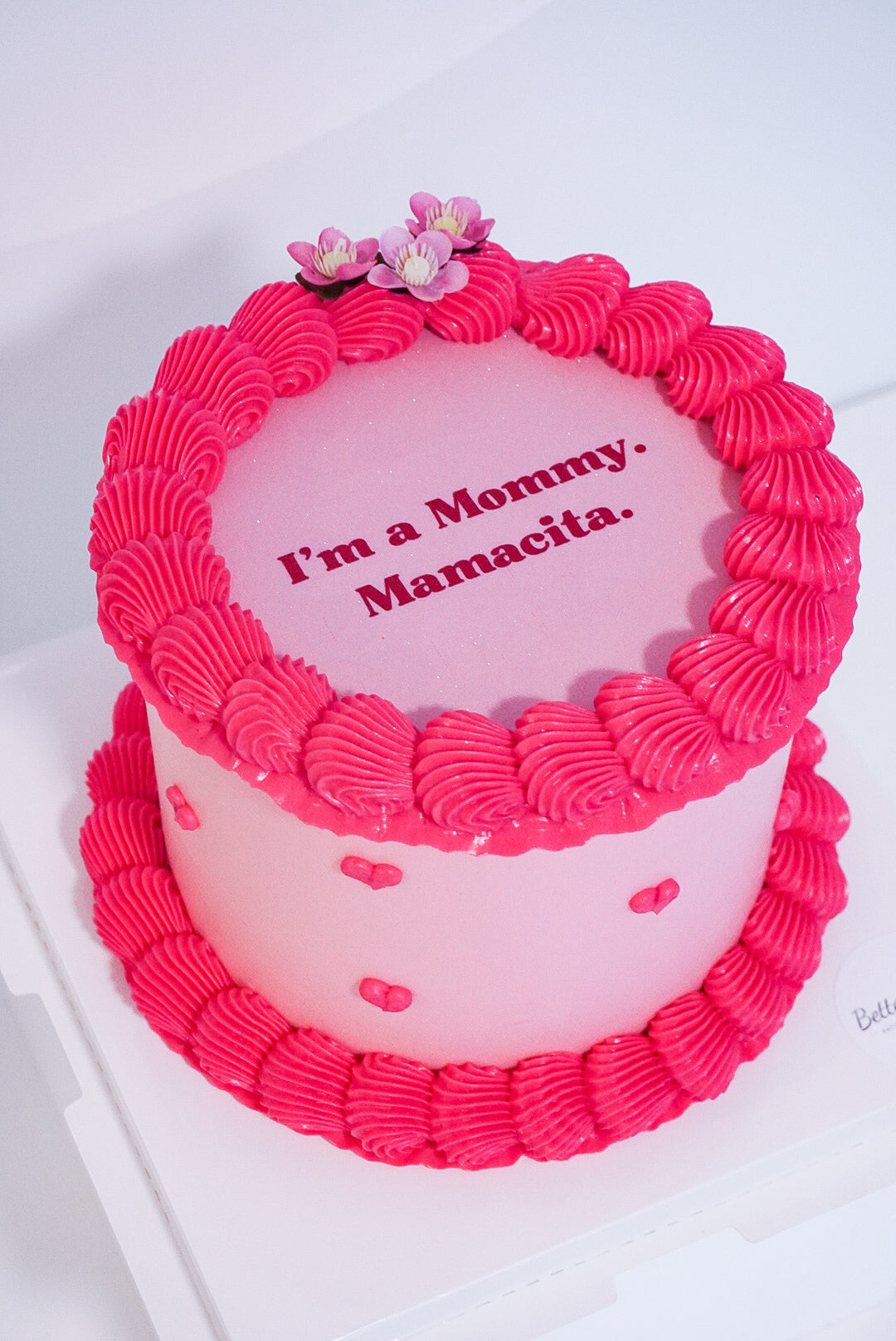 Printed Top Round Cakes