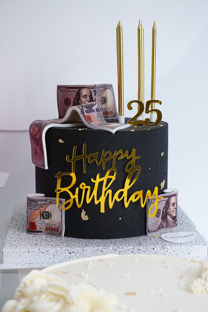 Velour Finish Custom Cakes