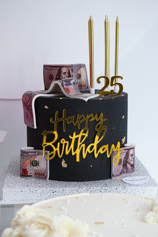 Velour Finish Custom Cakes
