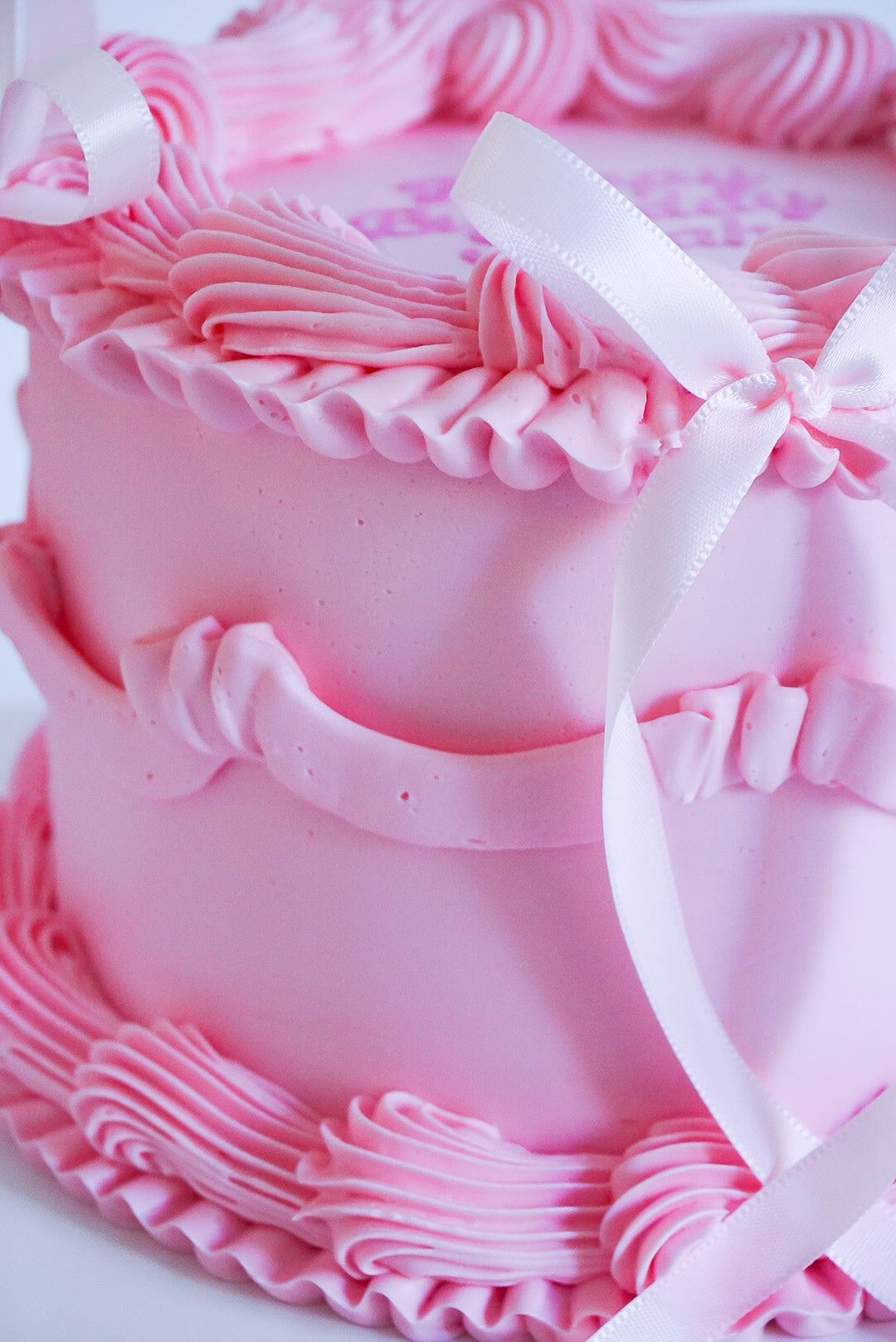 Pink Custom Round Cakes