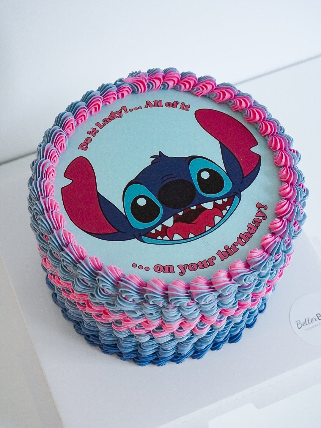 Printed Top Round Cakes