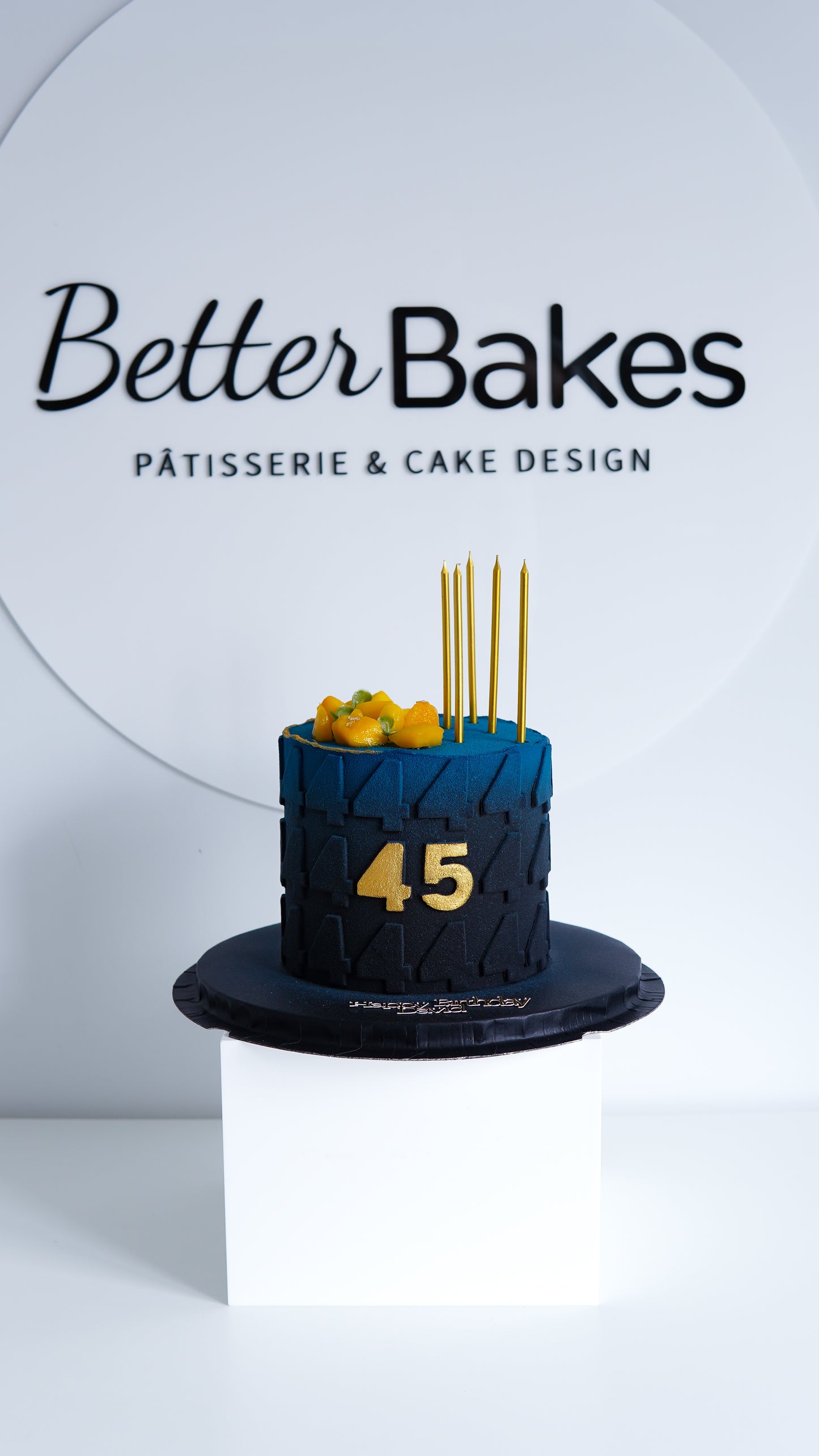 Velour Finish Custom Cakes