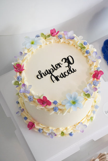 Floral Round Cakes