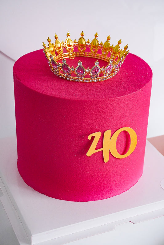 Velour Finish Custom Cakes