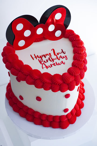 Themed Custom Heart Cakes