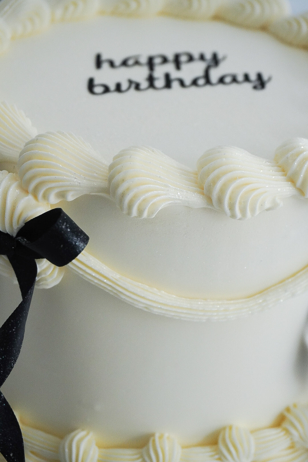 White Custom Round Cakes
