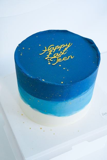 Ombre Custom Round Cakes