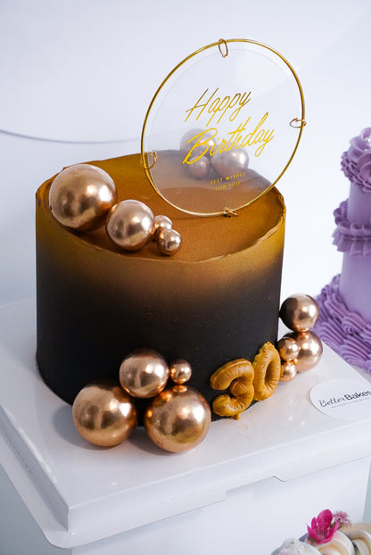 Extra Decorations Custom Round Cakes