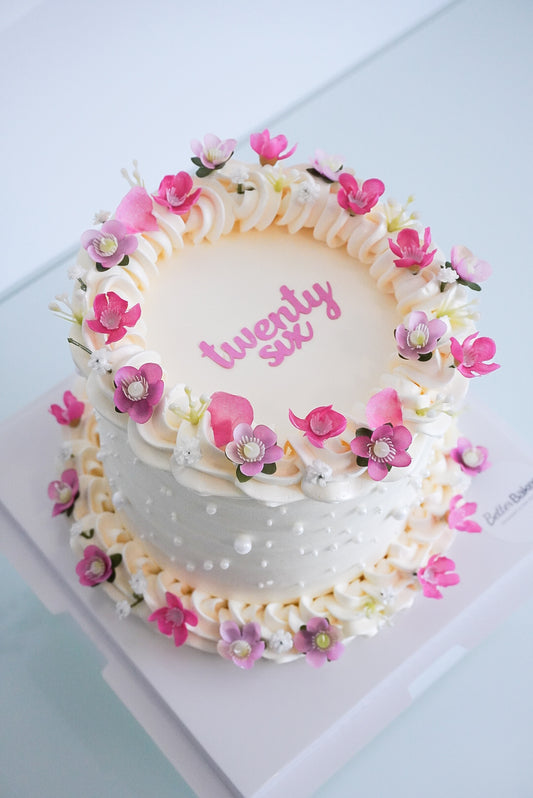 Floral Round Cakes