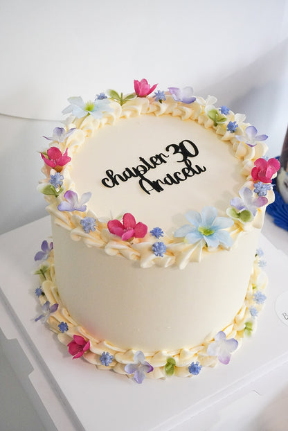 Floral Round Cakes