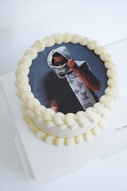 Printed Top Round Cakes