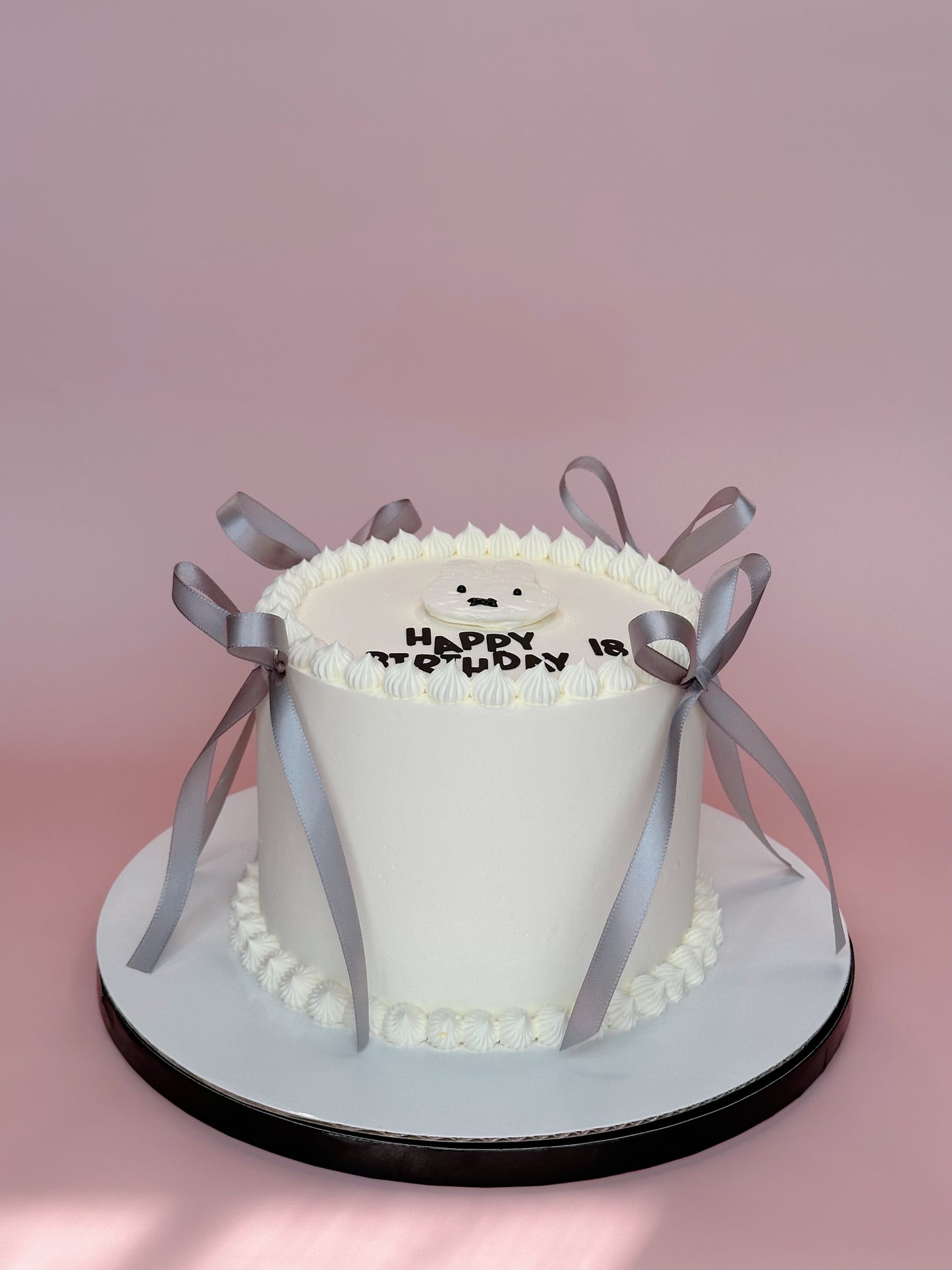 White Custom Round Cakes